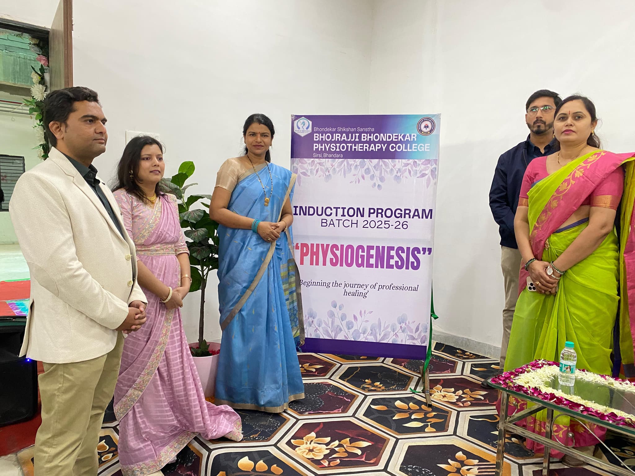 Induction programme of Bhojrajji Bhondekar Physiotherapy College