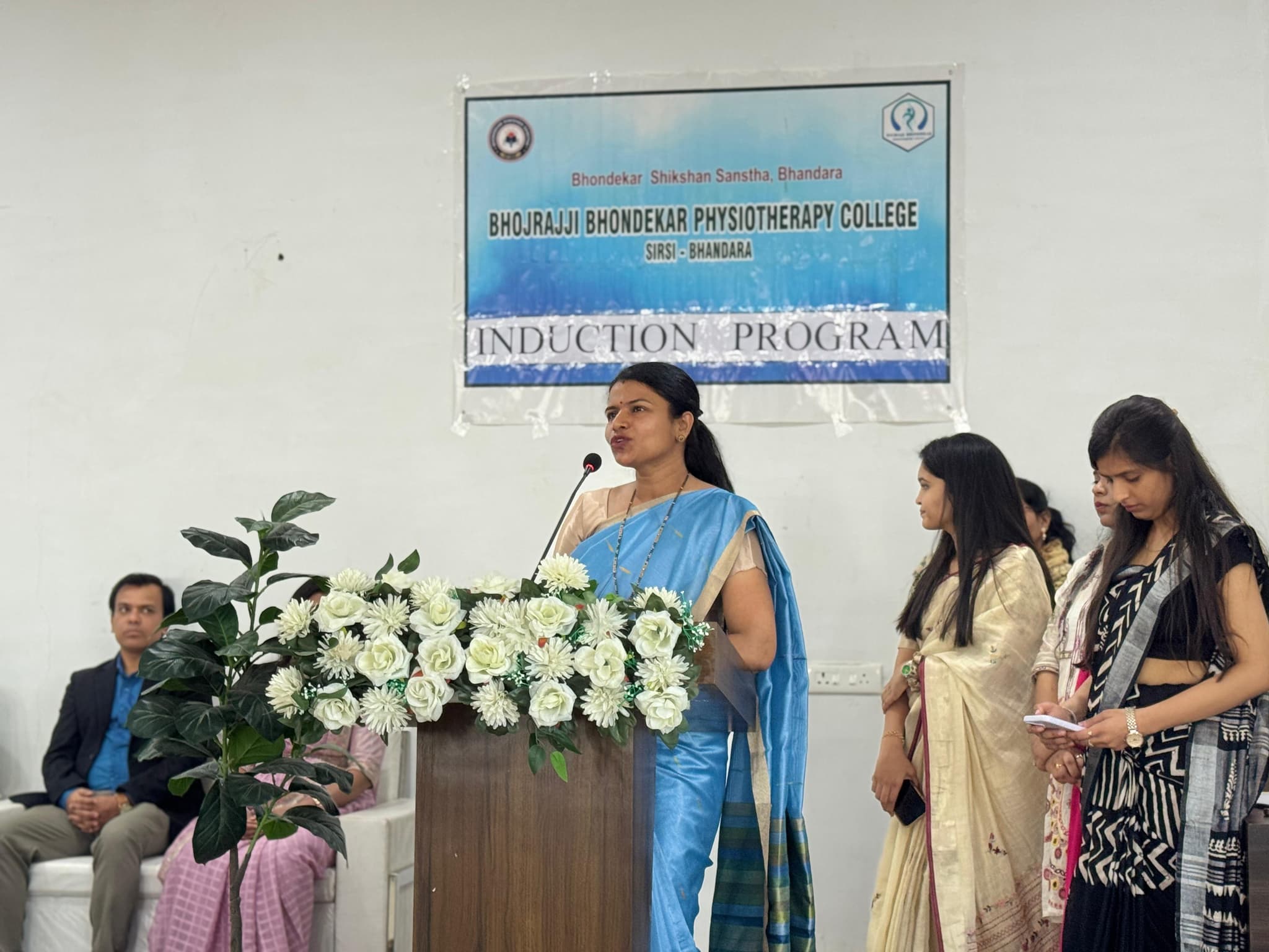 Induction programme of Bhojrajji Bhondekar Physiotherapy College